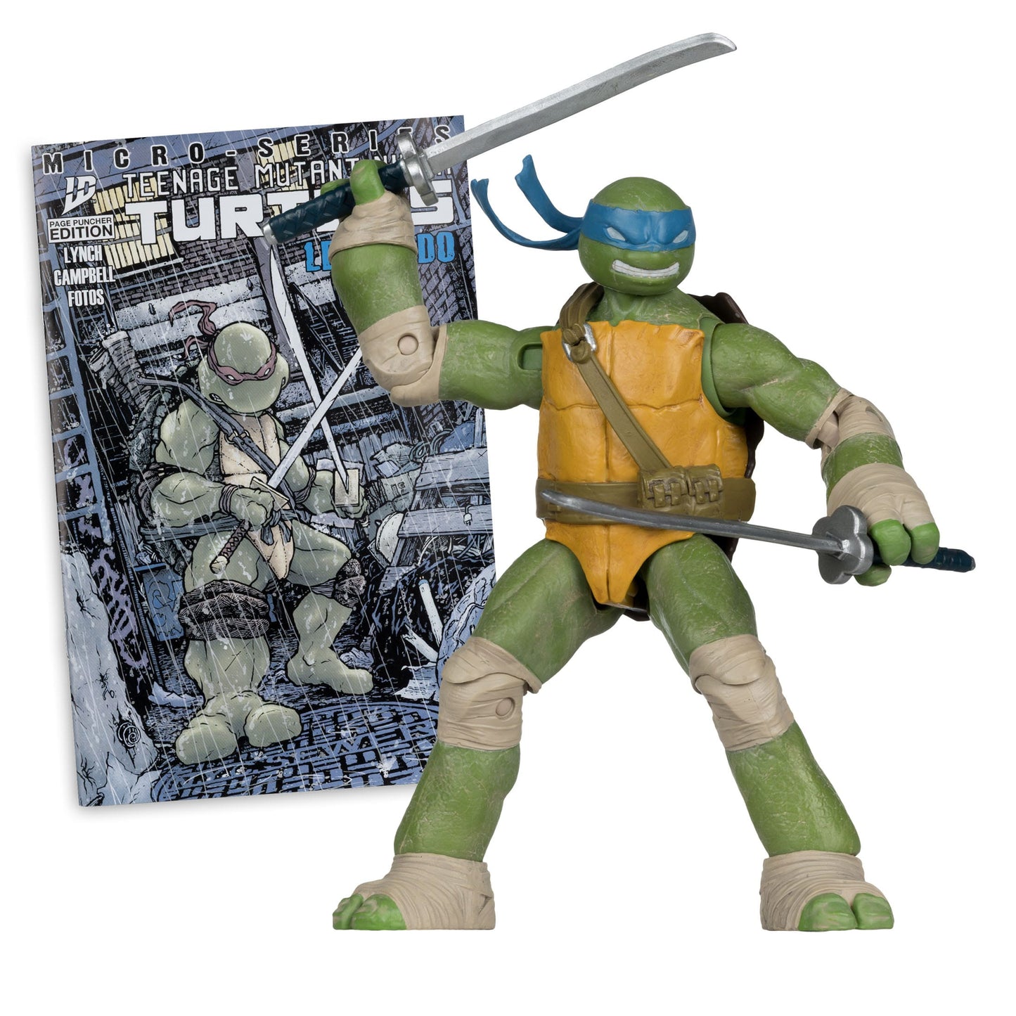 McFarlane Toys Teenage Mutant Ninja Turtles Page Punchers Action Figure - Leonardo PRE-ORDER