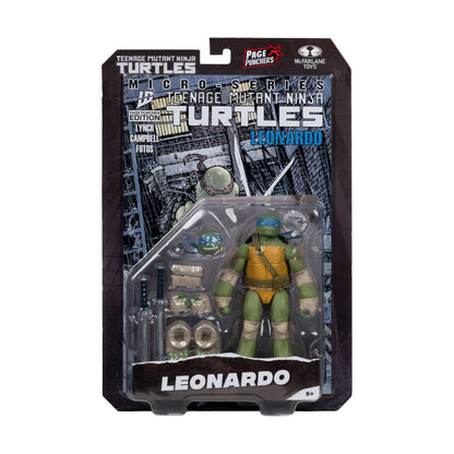 McFarlane Toys Teenage Mutant Ninja Turtles Page Punchers Action Figure - Leonardo PRE-ORDER