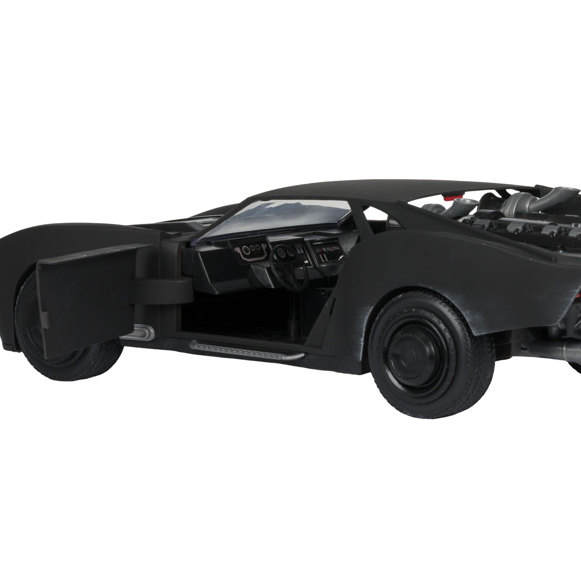 Batman Movie Batmobile Vehicle With 4-Inch Batman Action Figure - LED Lights, Over 15 Sound Effects, The Batman Movie Collectible Toy