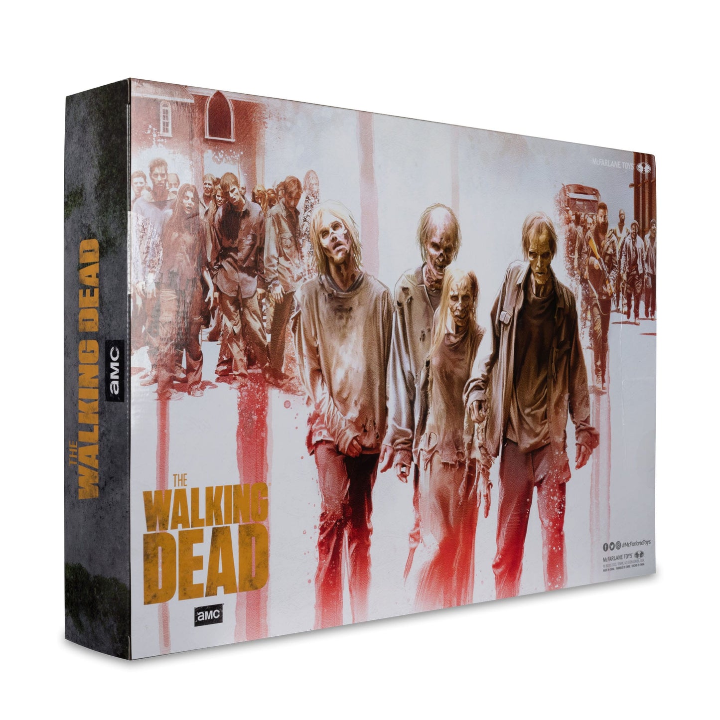 McFarlane Toys The Walking Dead Walkers 4-Pack Action Figure Set