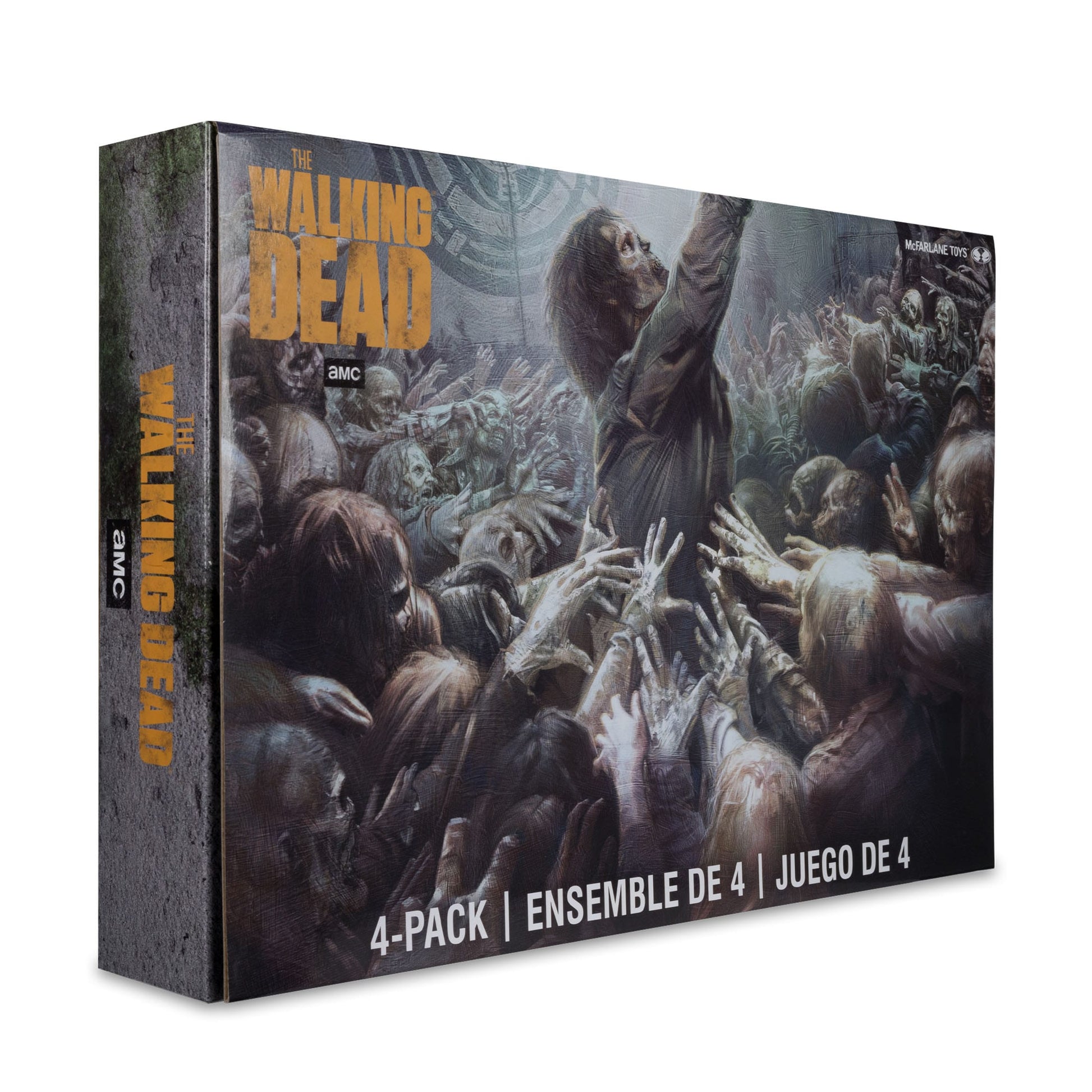 McFarlane Toys The Walking Dead Walkers 4-Pack Action Figure Set