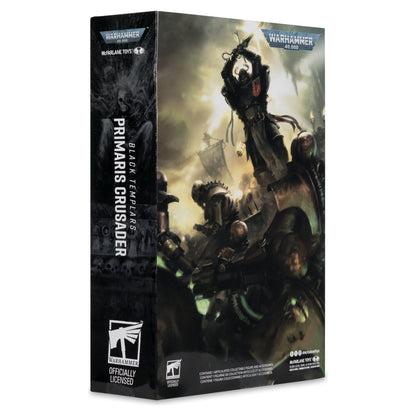 McFarlane Toys Warhammer 40,000 Primaris Crusader (Black Templars) Action Figure PRE-ORDER