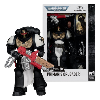 McFarlane Toys Warhammer 40,000 Primaris Crusader (Black Templars) Action Figure PRE-ORDER