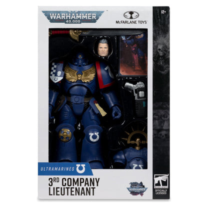 McFarlane Toys Warhammer 40,000 Total War 3rd Company Lieutenant (Ultramarines) Action Figure PRE-ORDER
