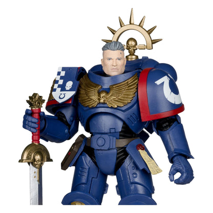 McFarlane Toys Warhammer 40,000 Total War 3rd Company Lieutenant (Ultramarines) Action Figure PRE-ORDER