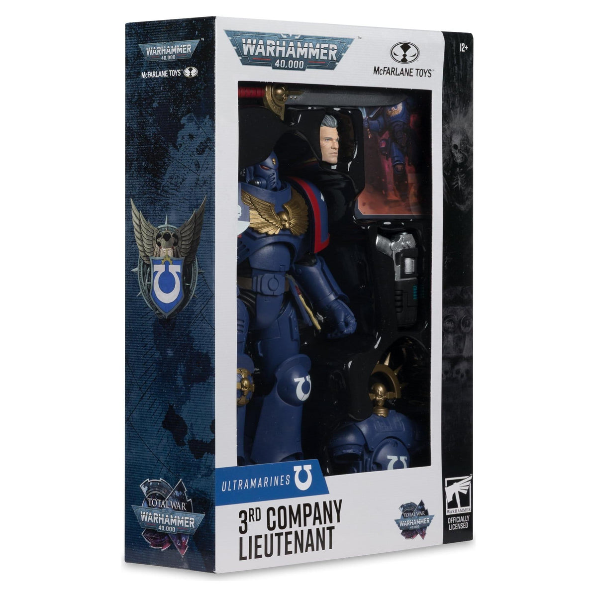 McFarlane Toys Warhammer 40,000 Total War 3rd Company Lieutenant (Ultramarines) Action Figure PRE-ORDER