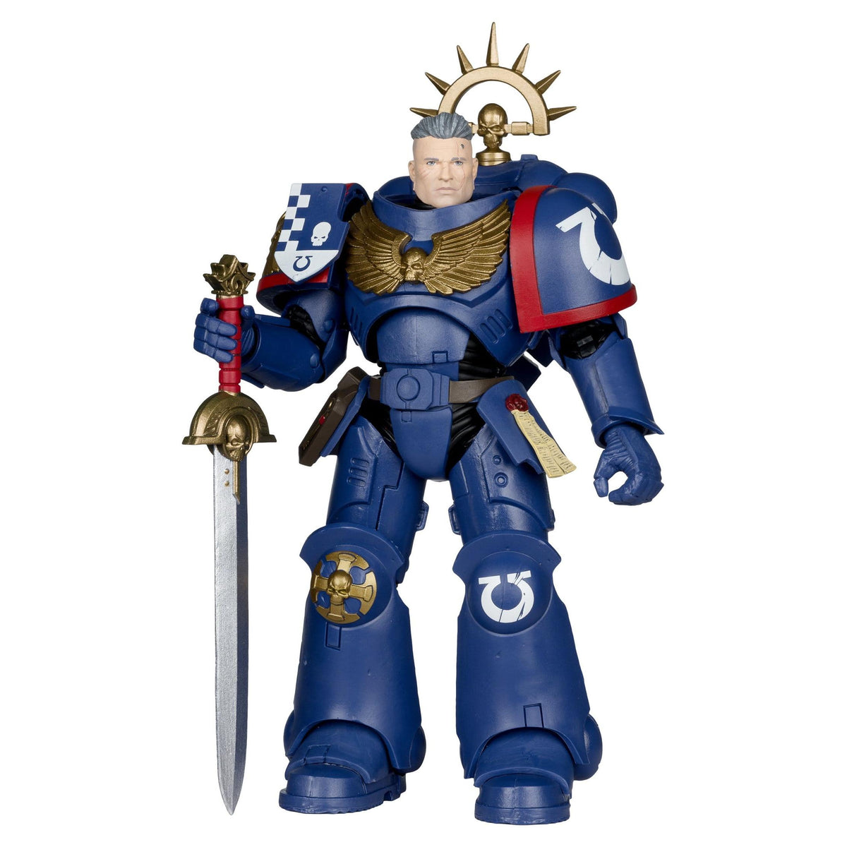 McFarlane Toys Warhammer 40,000 Total War 3rd Company Lieutenant (Ultramarines) Action Figure PRE-ORDER