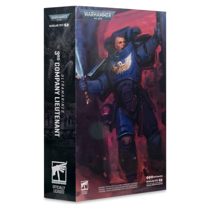 McFarlane Toys Warhammer 40,000 Total War 3rd Company Lieutenant (Ultramarines) Action Figure PRE-ORDER