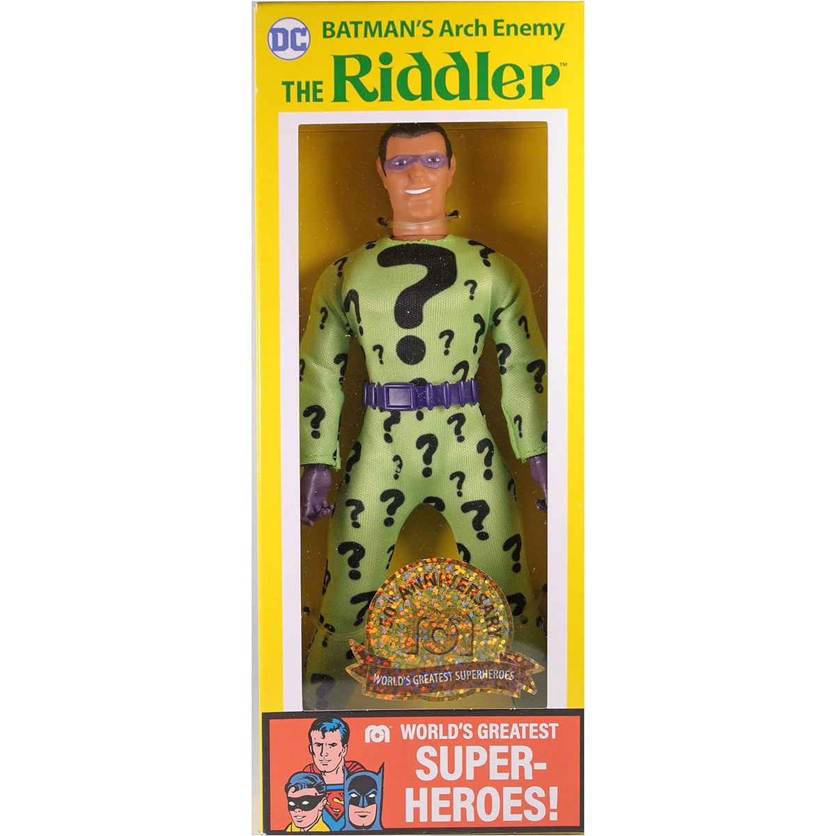 Star Sound Riddler Mego DC The Riddler 50th Anniversary 8