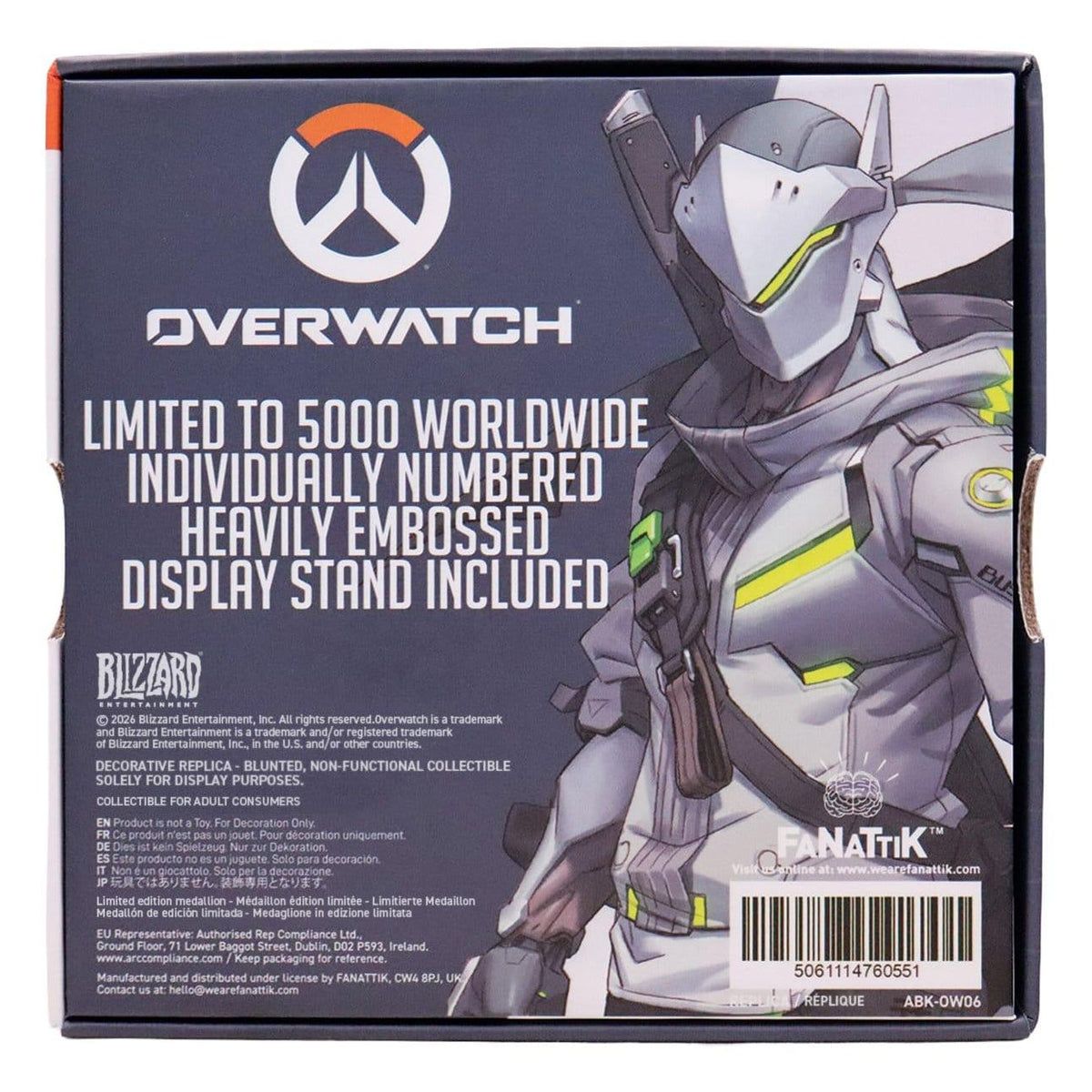 Overwatch Genji's Shuriken Limited Edition Replica PRE-ORDER