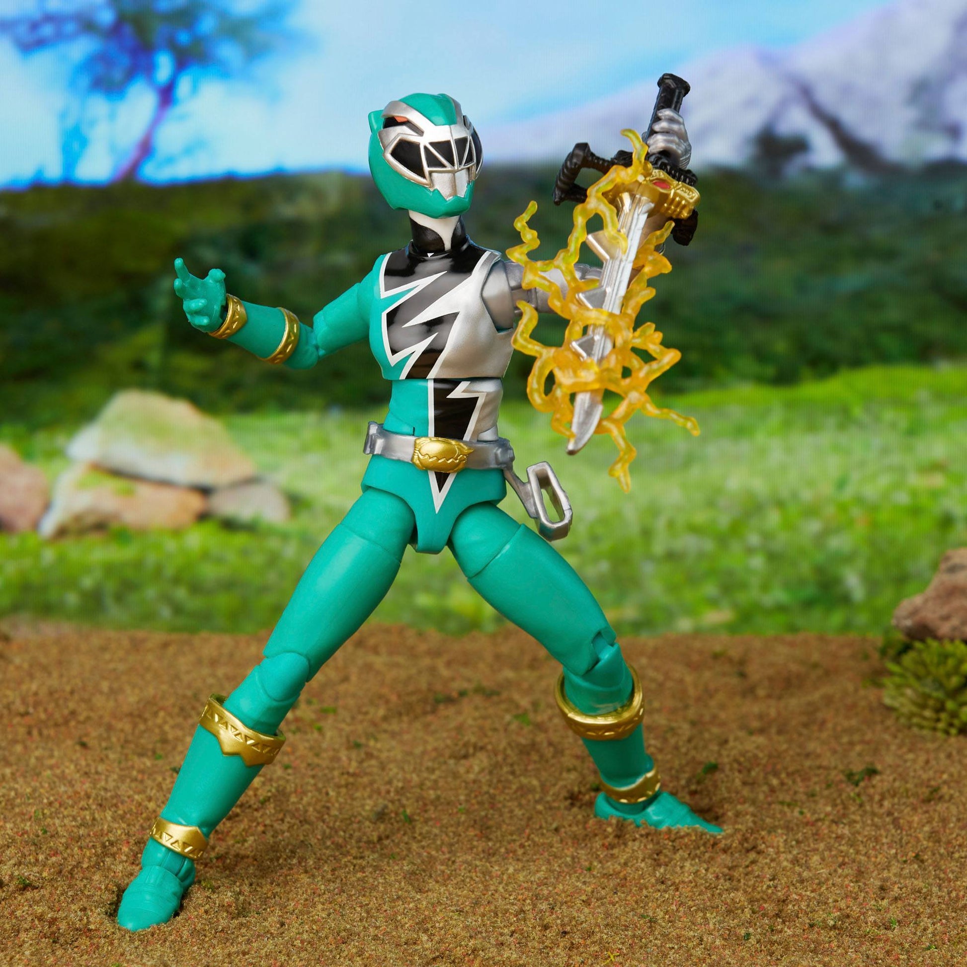 Power Rangers Lightning Collection Dino Fury Green Ranger Action