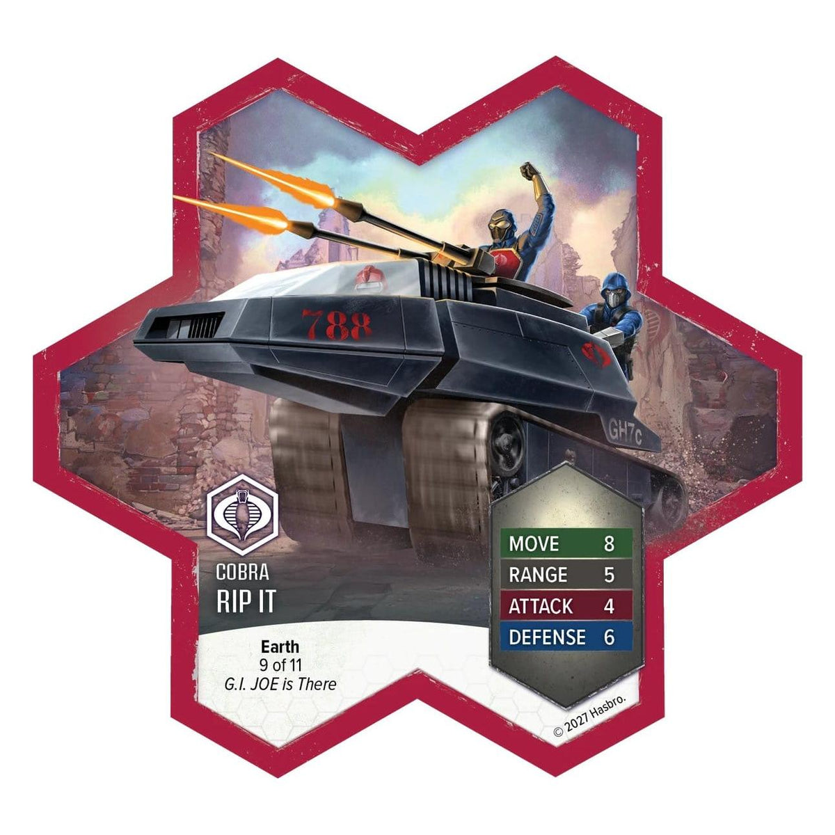 Renegade G.I. Joe Heroscape H.I.S.S. Tank Standard Edition Army Expansion PRE-ORDER
