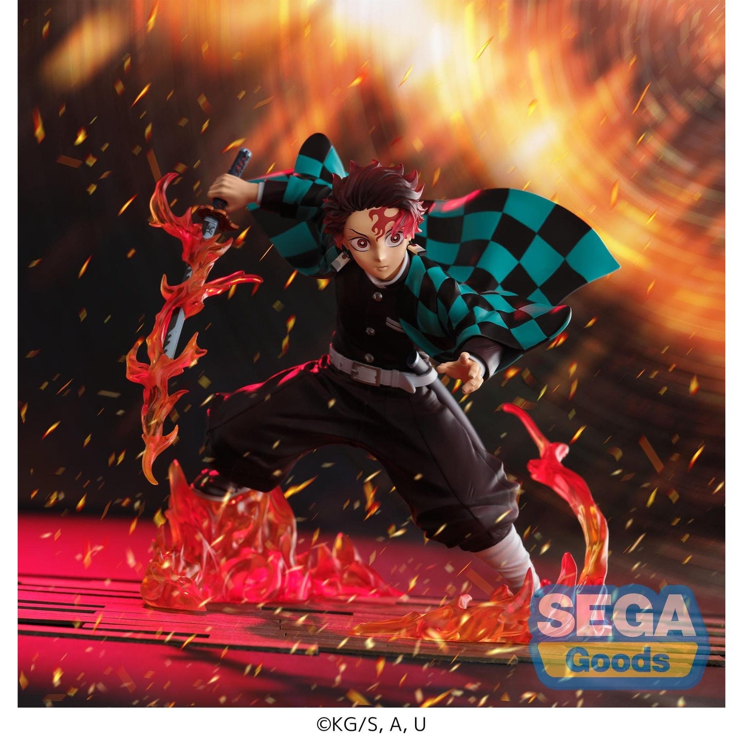 Sega Demon Slayer: Kimetsu no Yaiba FIGURIZMa Tanjiro Kamado Transparent World PVC Figure PRE-ORDER