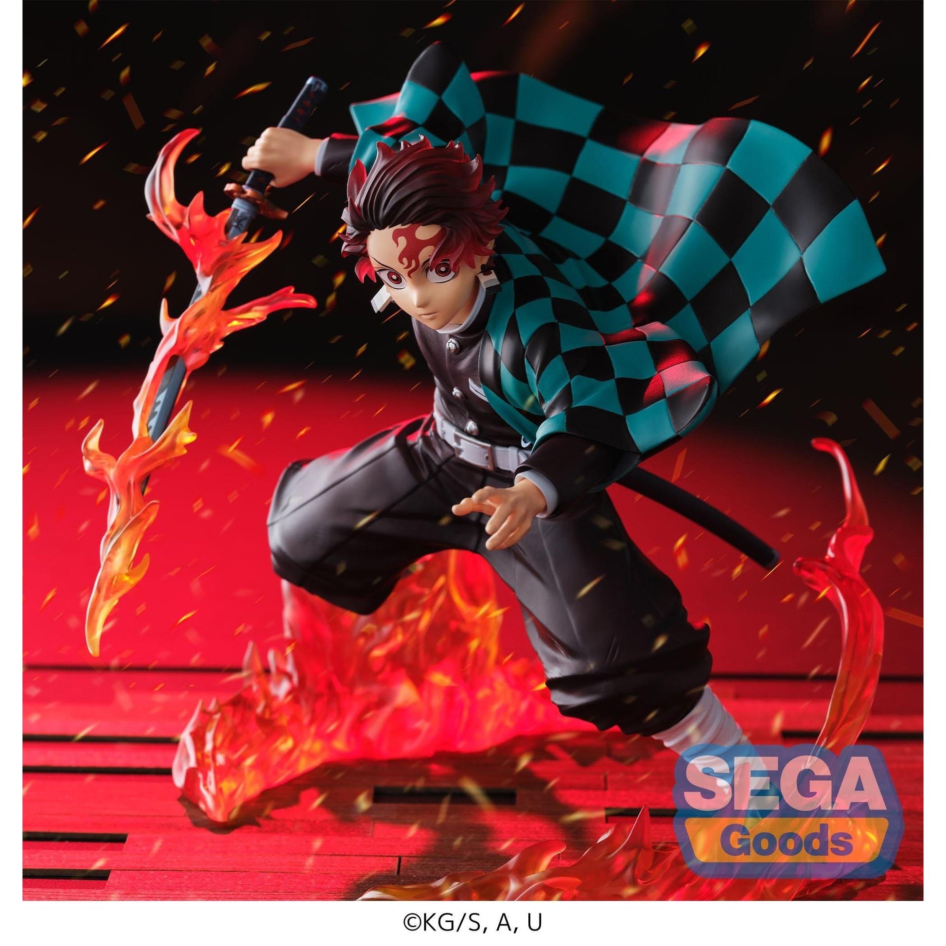 Sega Demon Slayer: Kimetsu no Yaiba FIGURIZMa Tanjiro Kamado Transparent World PVC Figure PRE-ORDER