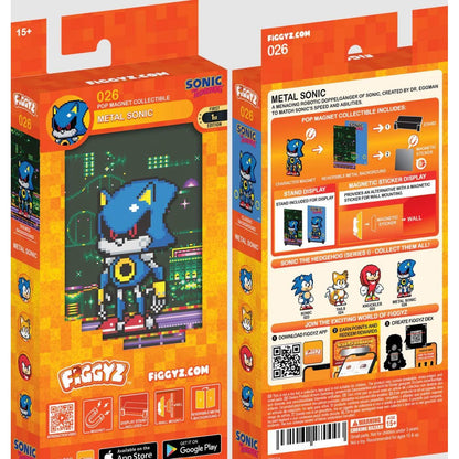 Sonic The Hedgehog - Metal Sonic (Classic) Collectible #26 - Figgyz Pop Magnet