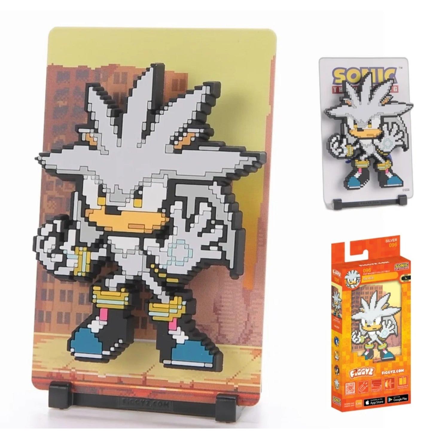 Sonic The Hedgehog - Silver (Modern) Collectible #96 - Figgyz Pop Magnet