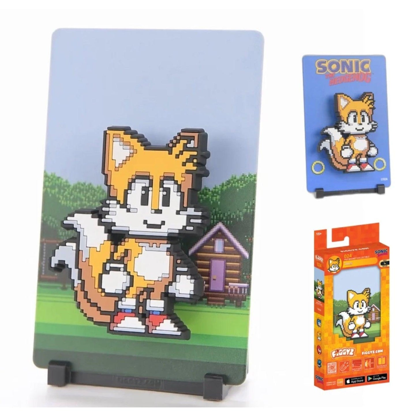 Sonic The Hedgehog - Tails (Classic) Collectible #24 - Figgyz Pop Magnet