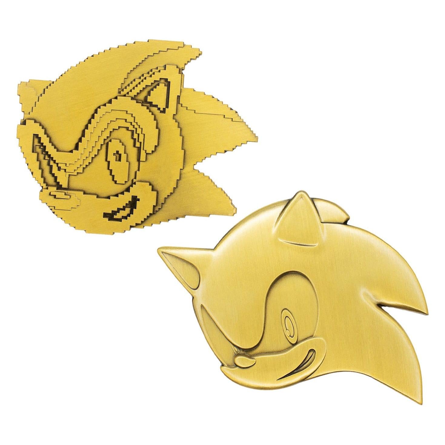 Sonic the Hedgehog 35th Anniversary Then & Now Limited Edition Medallion Set PRE-ORDER