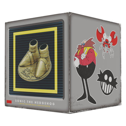 Sonic the Hedgehog Replica 35th Anniversary Limited Edition Metal Boot PRE-ORDER
