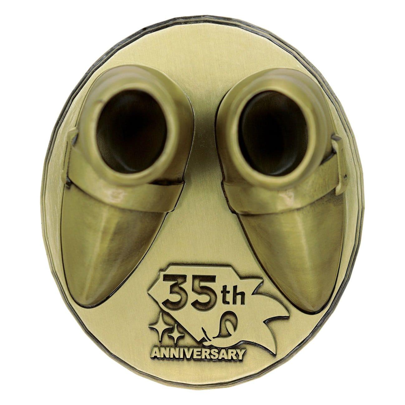 Sonic the Hedgehog Replica 35th Anniversary Limited Edition Metal Boot PRE-ORDER