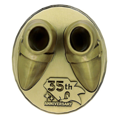 Sonic the Hedgehog Replica 35th Anniversary Limited Edition Metal Boot PRE-ORDER