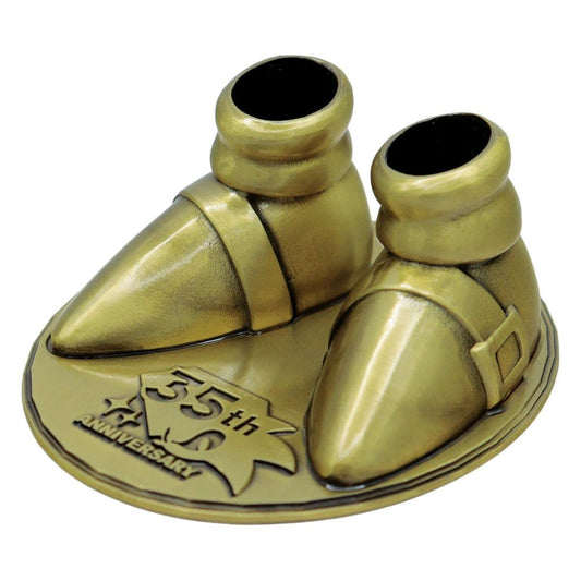 Sonic the Hedgehog Replica 35th Anniversary Limited Edition Metal Boot PRE-ORDER