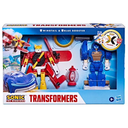 Sonic the Hedgehog x Transformers Action Figure Set - Wingtail & Blue Booster PRE-ORDER