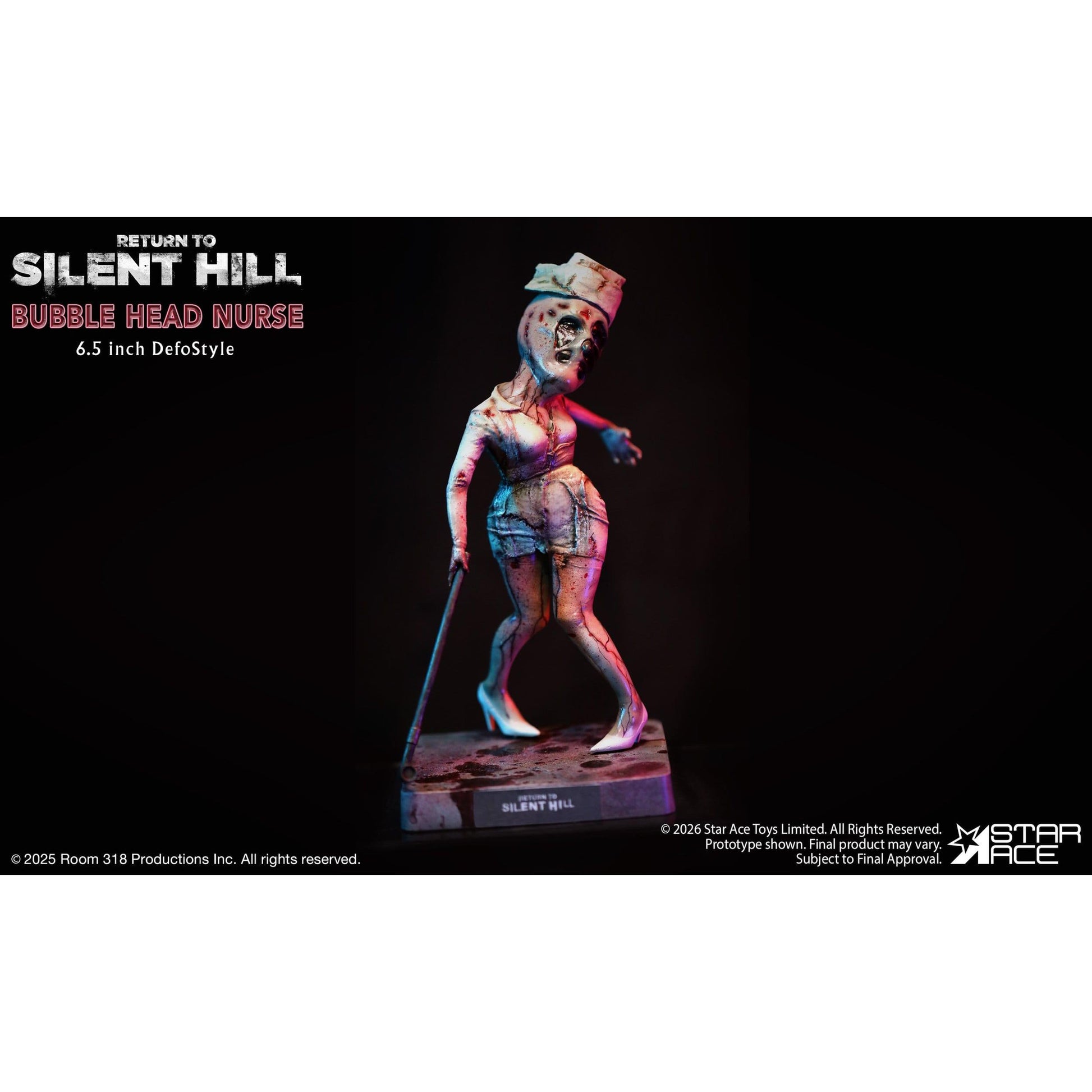 Star Ace Toys Return to Silent Hill (2026) Bubble Head Nurse DefoStyle Figure PRE-ORDER