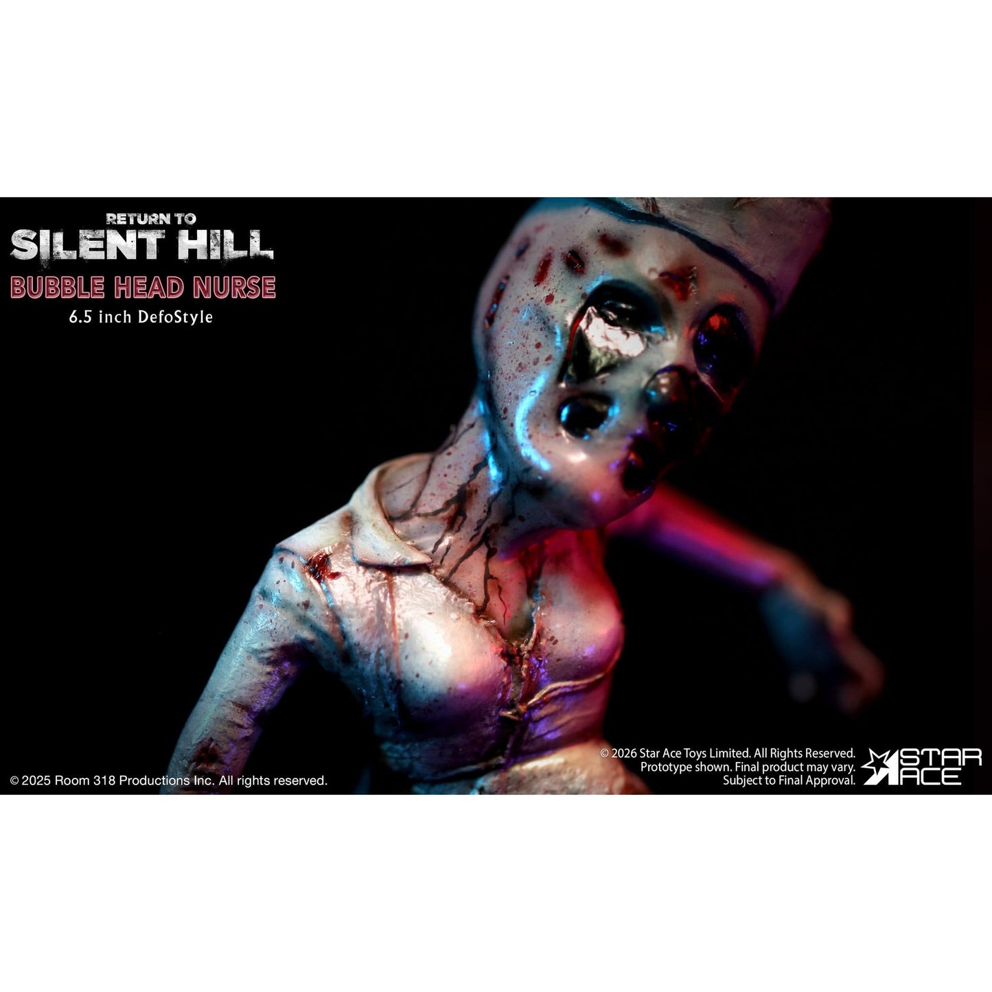 Star Ace Toys Return to Silent Hill (2026) Bubble Head Nurse DefoStyle Figure PRE-ORDER