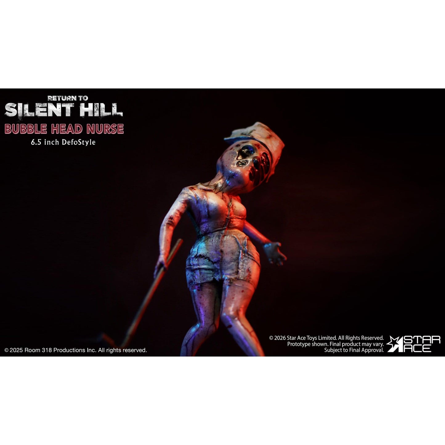 Star Ace Toys Return to Silent Hill (2026) Bubble Head Nurse DefoStyle Figure PRE-ORDER