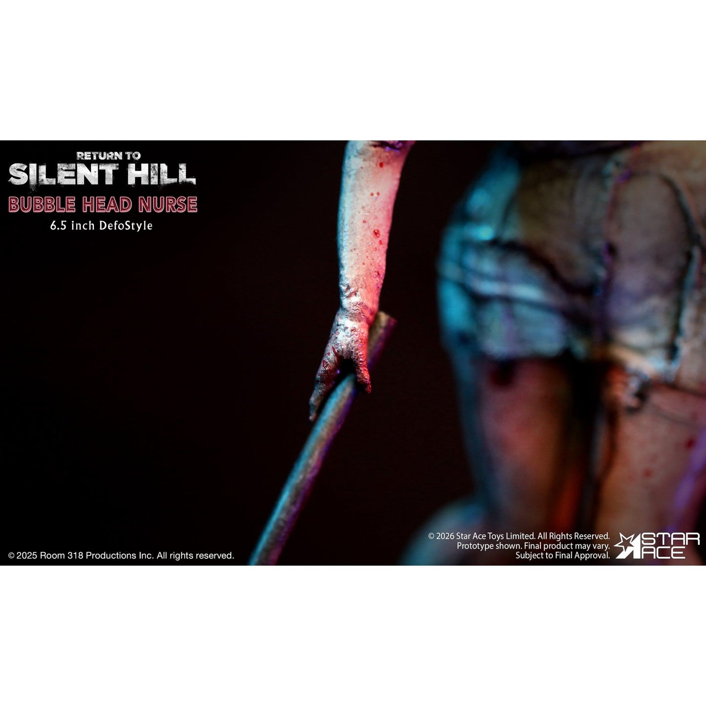 Star Ace Toys Return to Silent Hill (2026) Bubble Head Nurse DefoStyle Figure PRE-ORDER