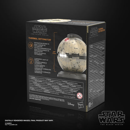 Star Wars Black Series Episode VI Electronic Thermal Detonator Replica PRE-ORDER