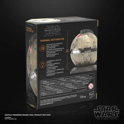 Star Wars Black Series Episode VI Electronic Thermal Detonator Replica PRE-ORDER