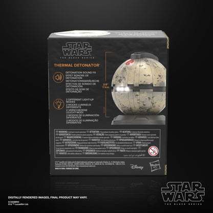 Star Wars Black Series Episode VI Electronic Thermal Detonator Replica PRE-ORDER
