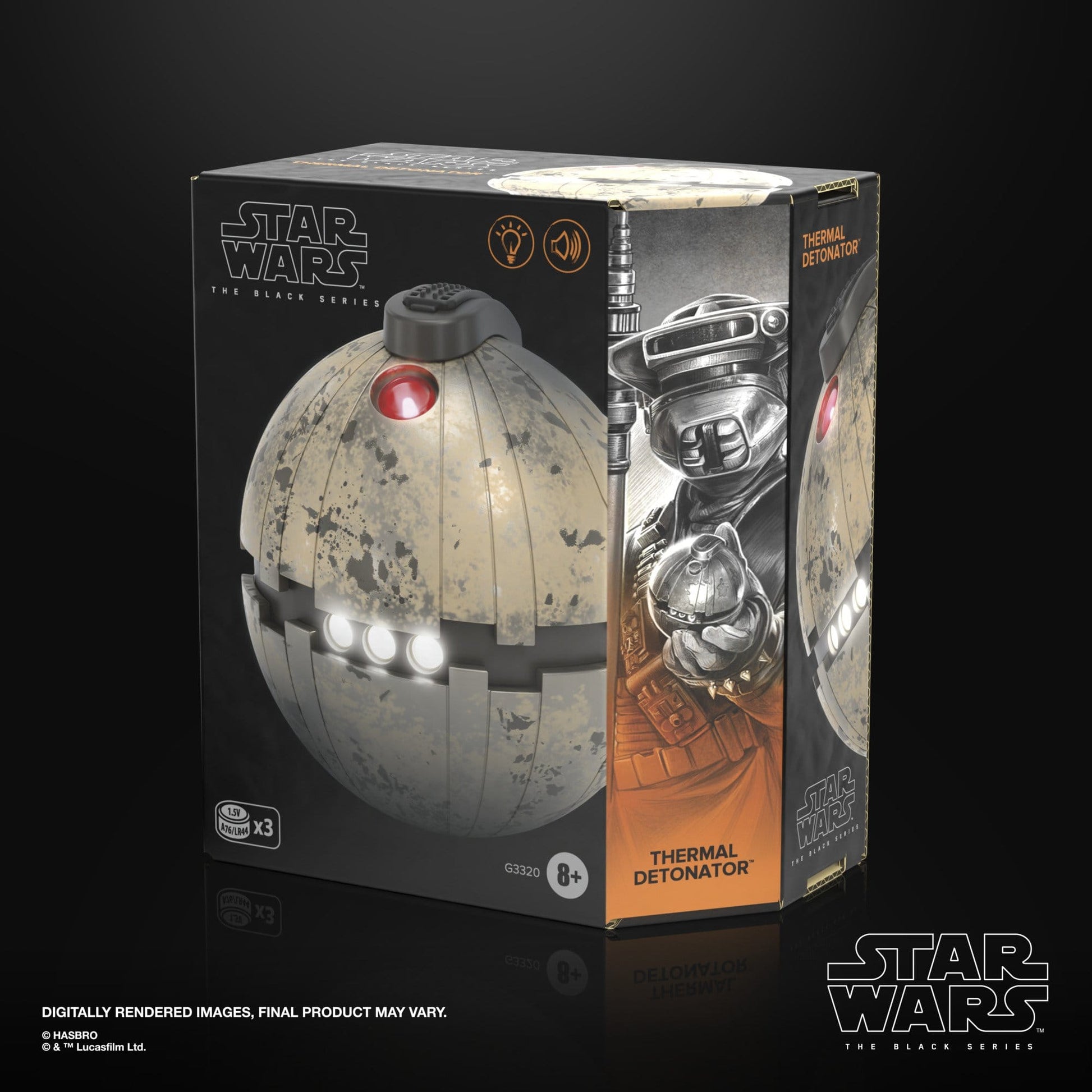 Star Wars Black Series Episode VI Electronic Thermal Detonator Replica PRE-ORDER