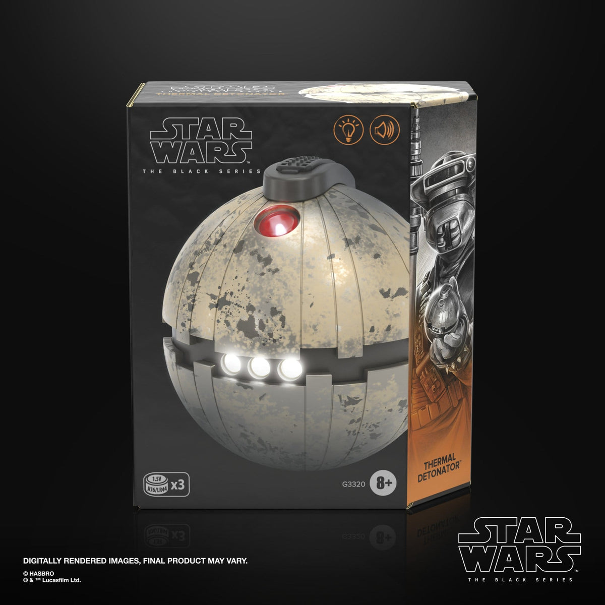 Star Wars Black Series Episode VI Electronic Thermal Detonator Replica PRE-ORDER
