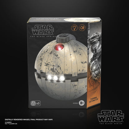 Star Wars Black Series Episode VI Electronic Thermal Detonator Replica PRE-ORDER