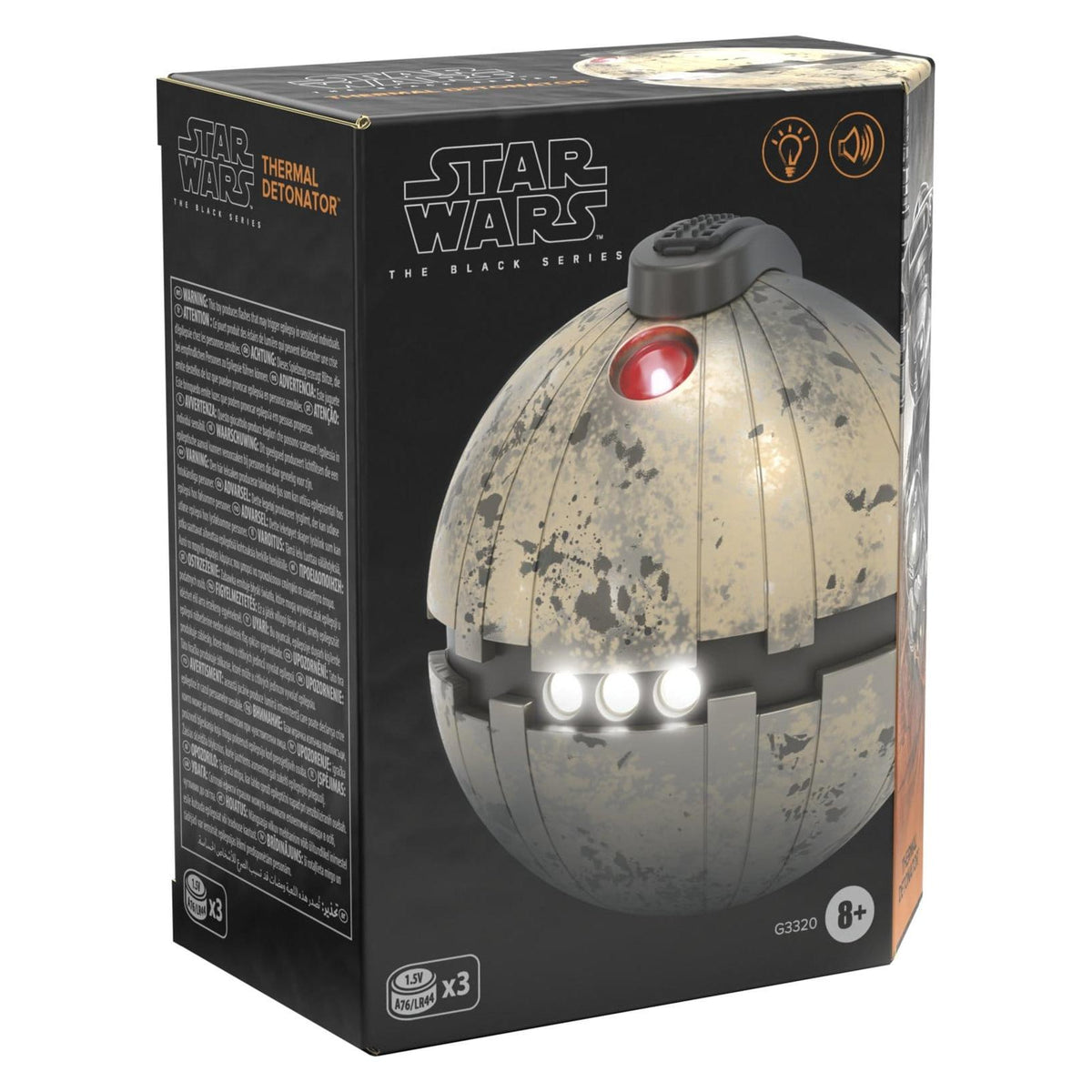 Star Wars Black Series Episode VI Electronic Thermal Detonator Replica PRE-ORDER