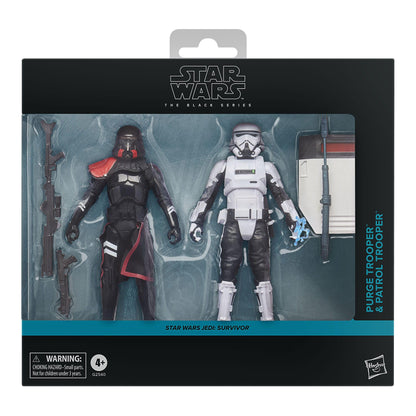 Star Wars Jedi Survivor Black Series Action Figure 2-Pack - Purge Trooper & Patrol Trooper PRE-ORDER