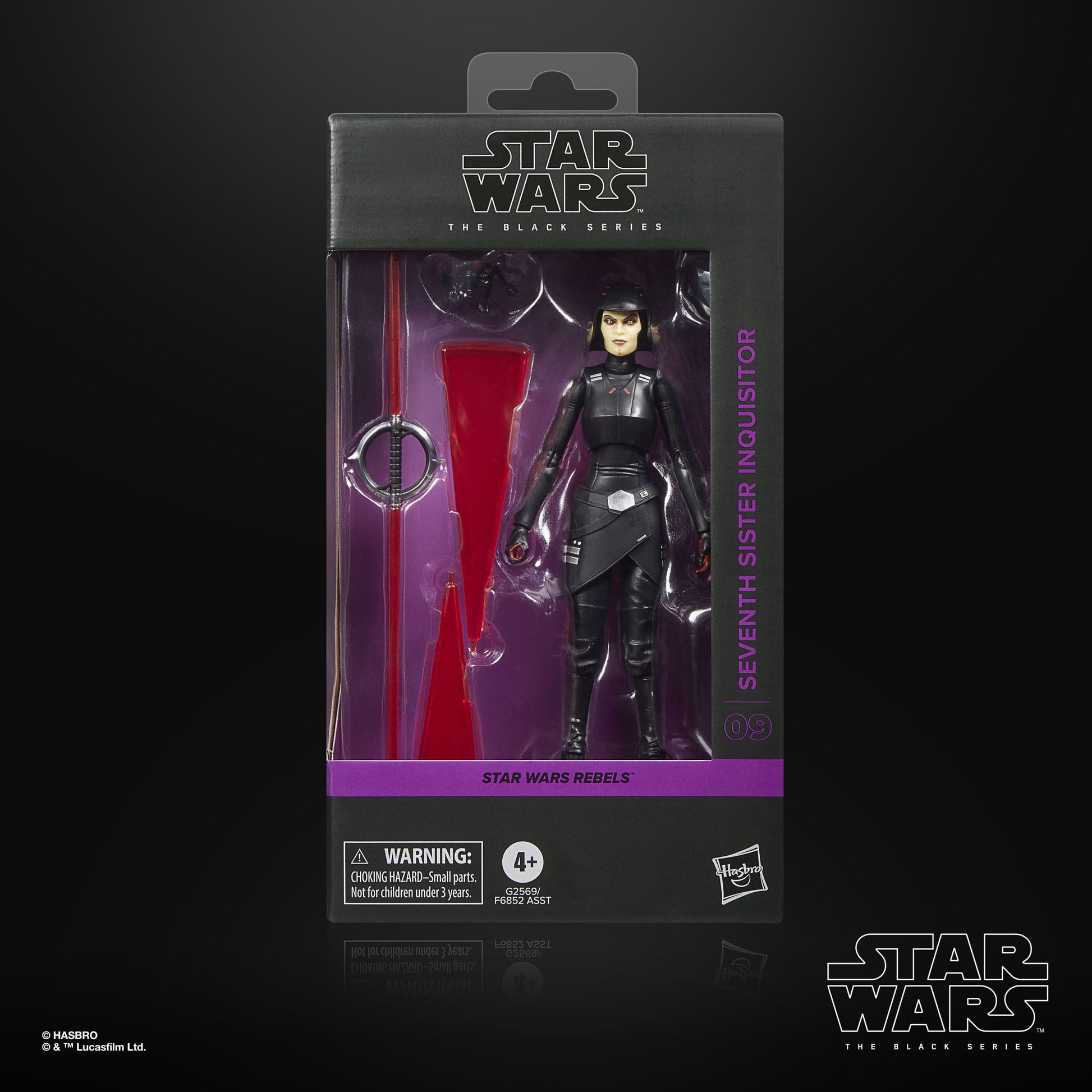 Star Wars Rebels Black Series Action Figure - Seventh Sister (Inquisitor) PRE-ORDER