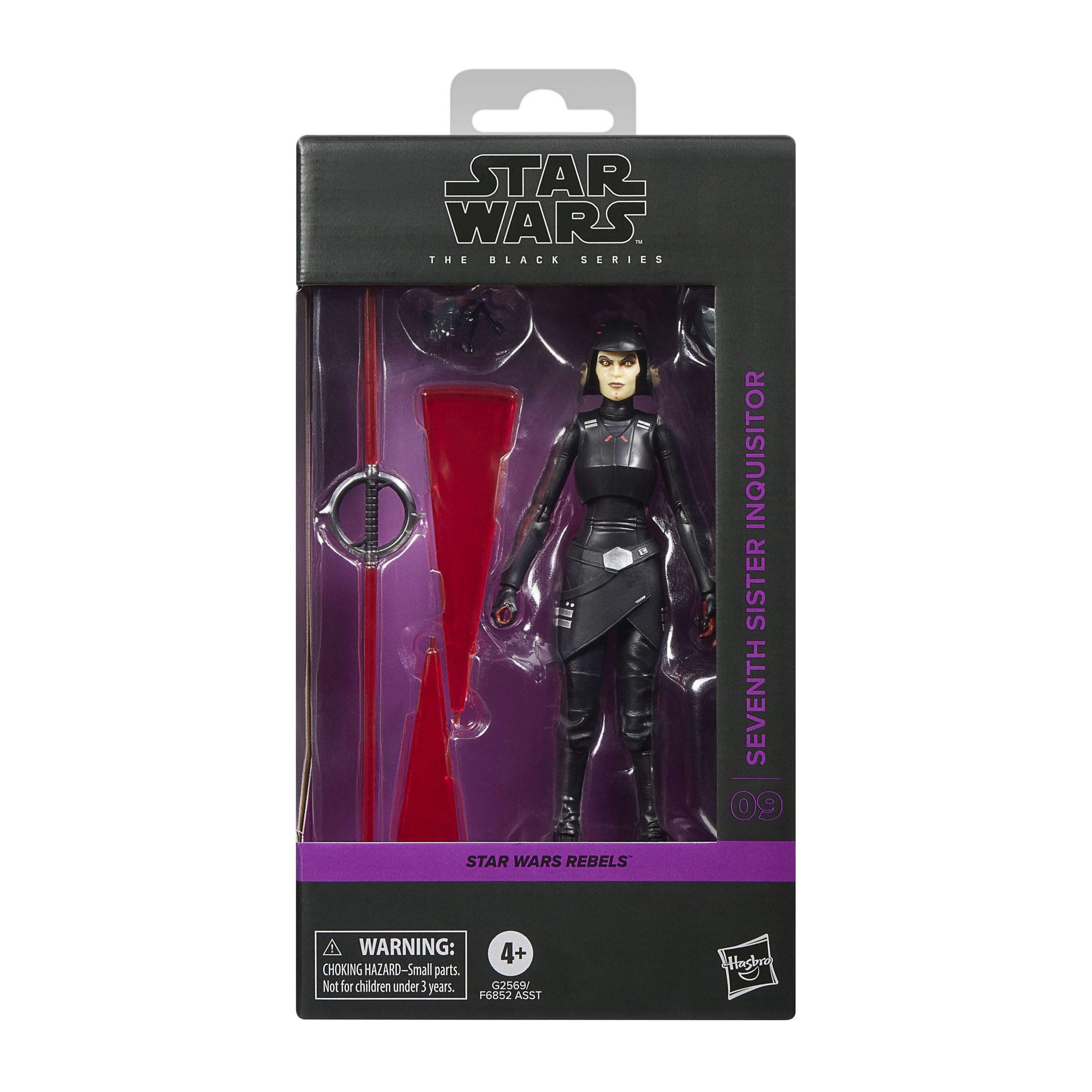 Star Wars Rebels Black Series Action Figure - Seventh Sister (Inquisitor) PRE-ORDER