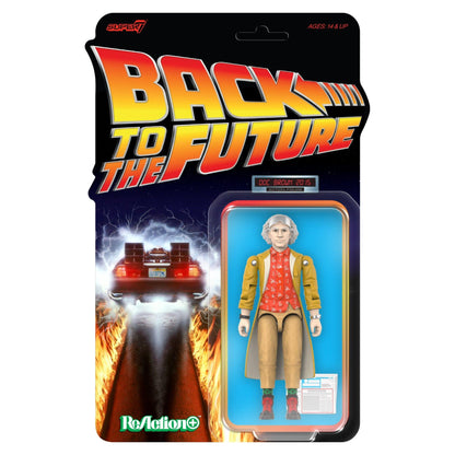 Super7 Back to the Future ReAction+ Dr. Emmett Brown (2015) Action Figure PRE-ORDER