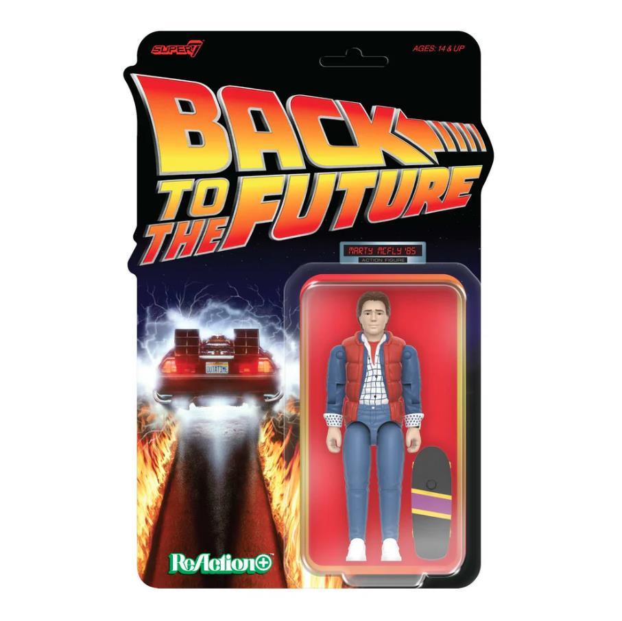 Super7 Back to the Future ReAction+ Figure Wave 1 - Marty McFly '85 PRE-ORDER