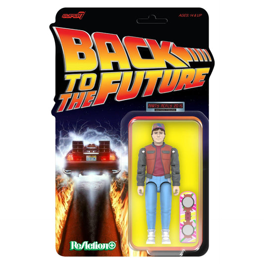 Super7 Back to the Future ReAction+ Marty McFly (2015) Action Figure PRE-ORDER