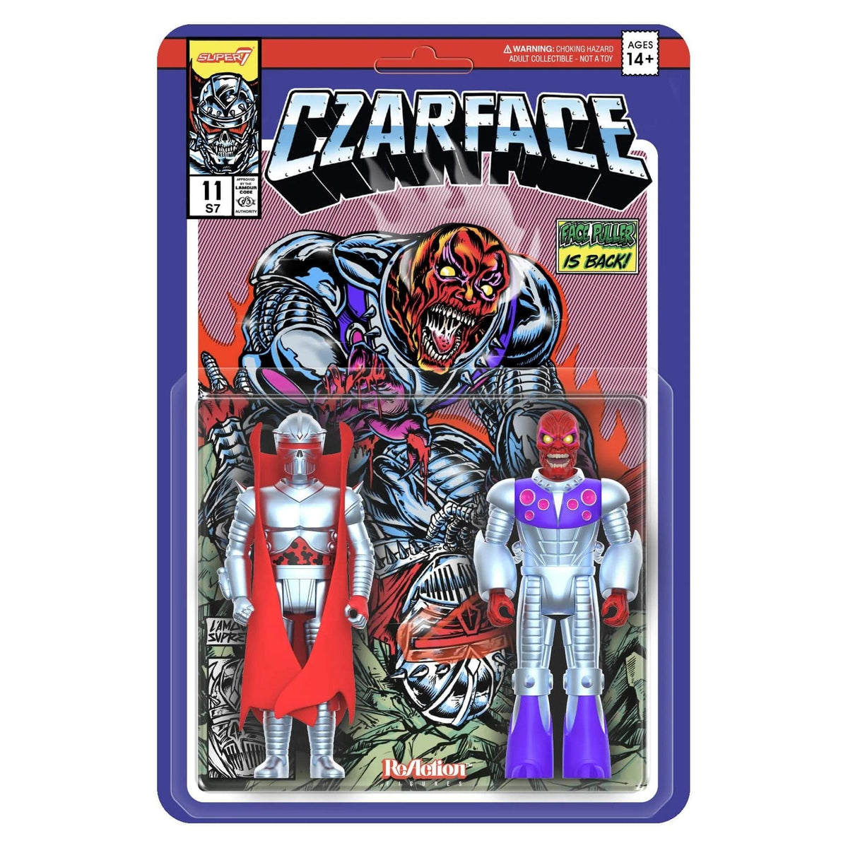 Super7 Czarface ReAction Czarface & Frankie Pulitze Action Figures 2-Pack PRE-ORDER