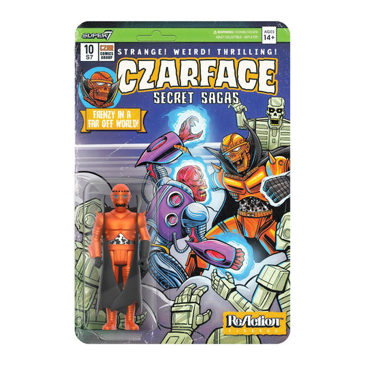 Super7 Czarface ReAction Figure Wave 11 - Halloween Czarface (Orange & Black) PRE-ORDER