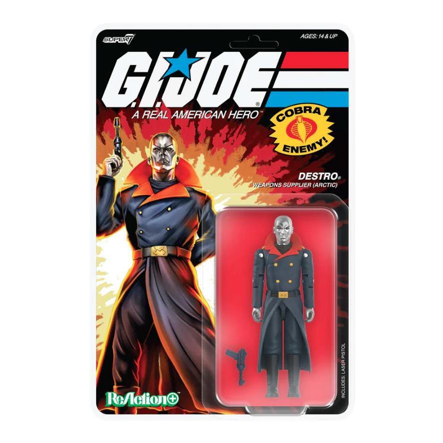 Super7 G.I. Joe ReAction+ Action Figure Wave 5 - Arctic Destro (Movie) PRE-ORDER