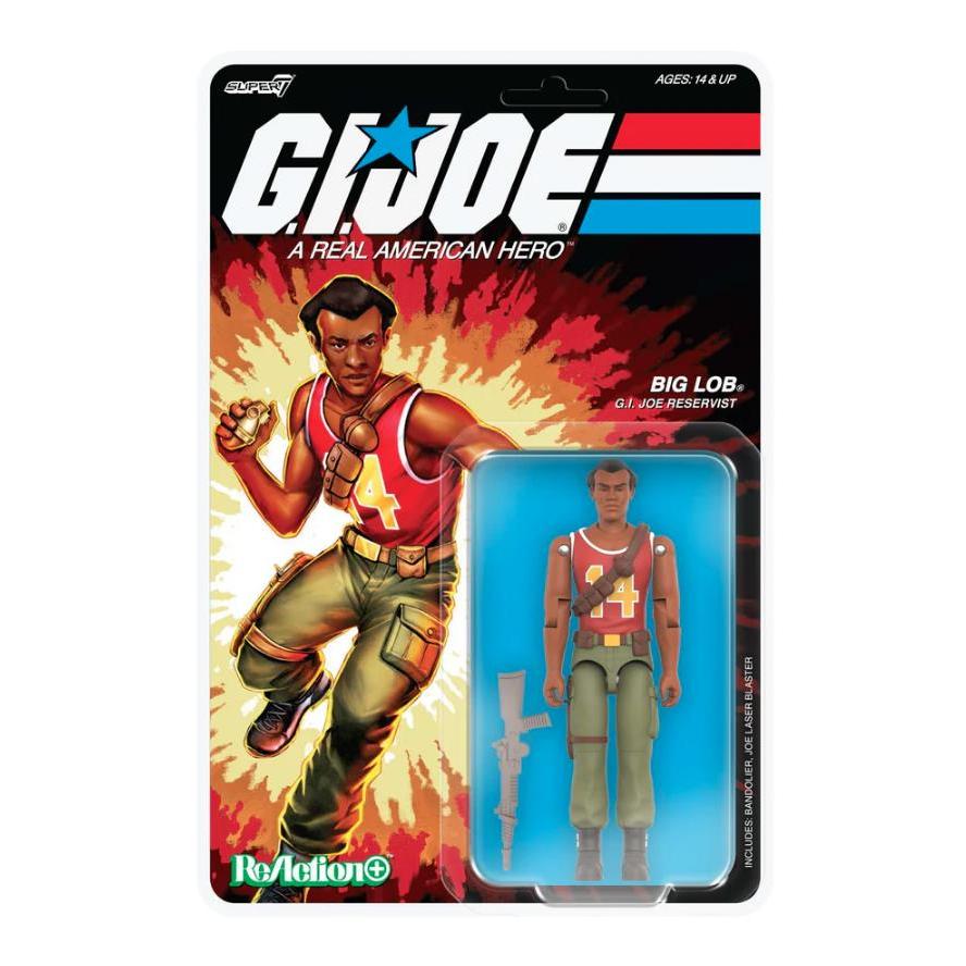 Super7 G.I. Joe ReAction+ Action Figure Wave 5 - Big Lob (Movie) PRE-ORDER