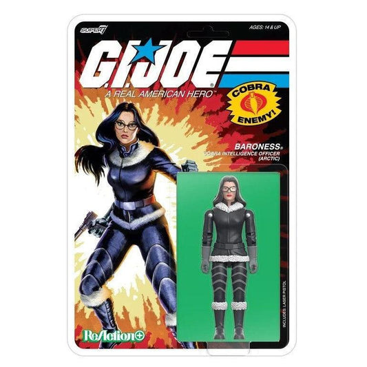 Super7 G.I. Joe ReAction+ Baroness (Arctic) (Movie) Wave 10 Action Figure PRE-ORDER