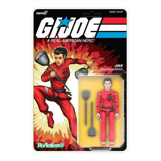 Super7 G.I. Joe ReAction+ Figure Wave 4 - Jinx (Movie Collection) PRE-ORDER